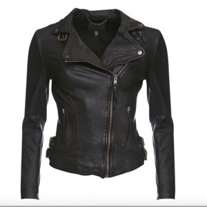 NWT Muubaa Reval leather jacket Size 2US